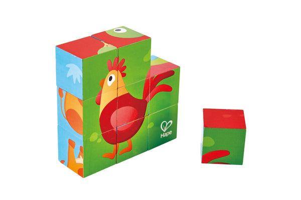 Hape: Farm Animals Block Puzzle