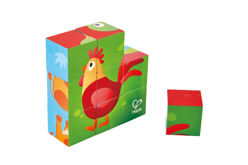 Hape: Farm Animals Block Puzzle