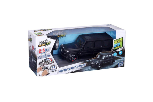 Maisto Tech RC Toy 1:24 Premium Mercedes Benz G 2.4Ghz USB w Remote Kids 5y+