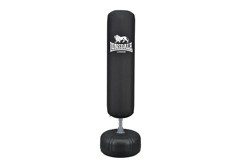Lonsdale MMA Boxing Cardio Speed Kick Training Punch 170cm Strike Bag Black