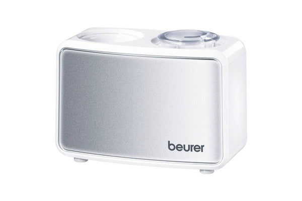 Beurer LB12 Mini Travel Office Electric 12W Water Bottle 12cm Air Humidifier WHT