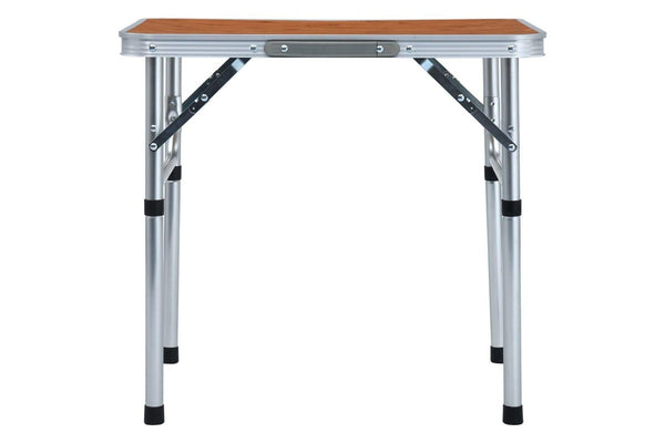 Folding Camping Table Aluminium 60x45 cm vidaXL