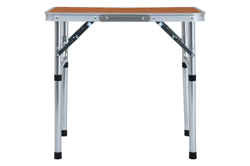 Folding Camping Table Aluminium 60x45 cm vidaXL