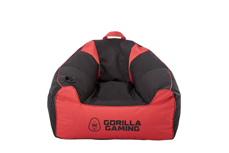Gorilla Gaming Pro Bean Bag - Black/Red