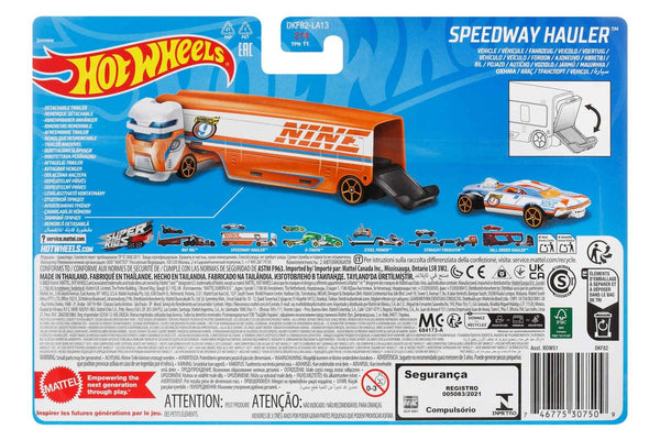 Hot Wheels: Super Rigs - Speedway Hauler (Orange)