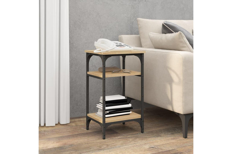 Side Table Sonoma Oak 35x30x60 cm Engineered Wood vidaXL