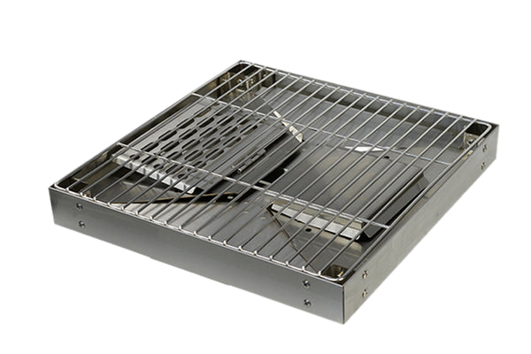 MAKAWER Portable Charcoal Grill Stainless Steel - Layaway AU