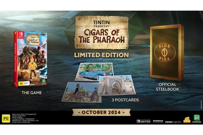 Tintin Reporter: Cigars of the Pharaoh Limited Edition
