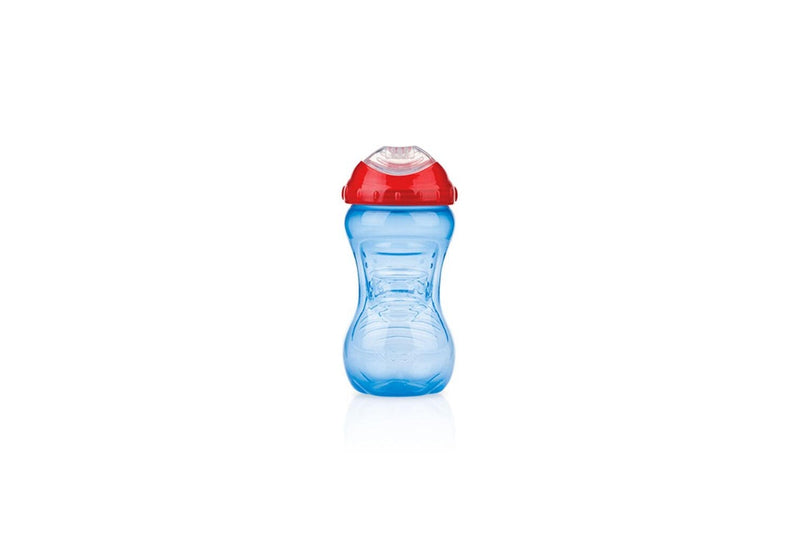 2x Nuby Ultra Sipper No Spill Gripper Drinking Cup w Spout 420ml 12m+ Assorted