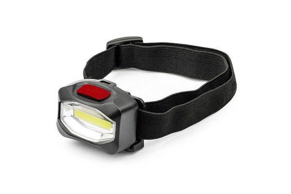 2pc Camelion LED Headlight Torch 100lm 3W COB 3 Light Mode AAA Battery Powered