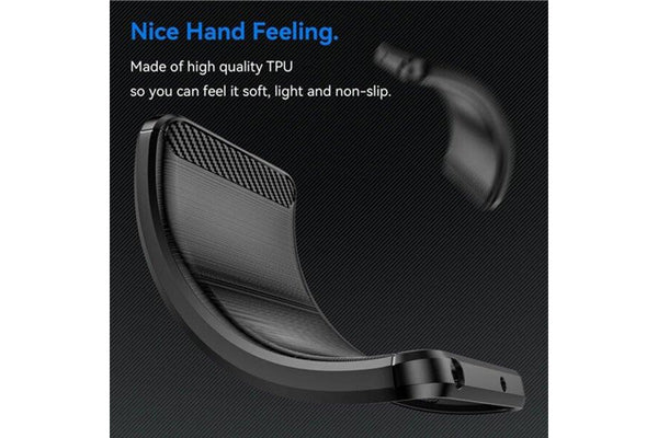 For ASUS Zenfone 9 Case, Rugged Shockproof Heavy Duty Anti Slip Protective Case Cover (Black)