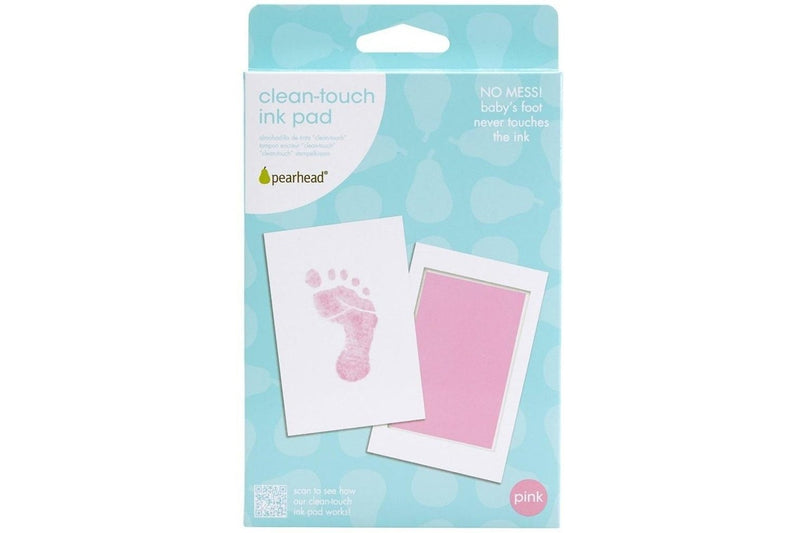 Pearhead: Newborn Baby Handprint/Footprint Ink Pad - Pink