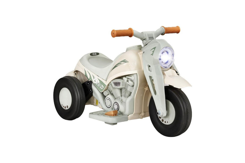 Rigo Kids Ride On Car Electric Motorcycle Motorbike with Bubble Maker Green