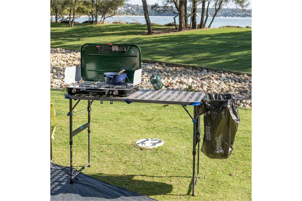 Quest Outdoors 122x61cm Razor 120 Bi-Fold Camping Table Hiking Furniture