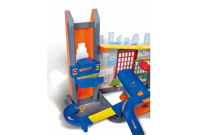 Maisto Fresh Metal Elevator & Ramp Playset w Car Vehicle Kids Children Toy 3y+