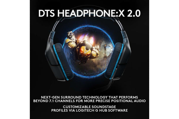Logitech G432 7.1 Surround Sound Wired Gaming Headset