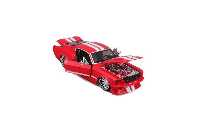 Maisto 1:24 Design Classic Muscle 1967 Ford Mustang GT Kids Model Car Toy 8y+