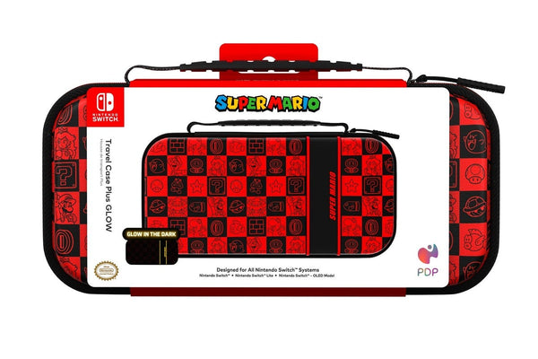 Nintendo Switch Travel Case Plus GLOW (Super Icon)