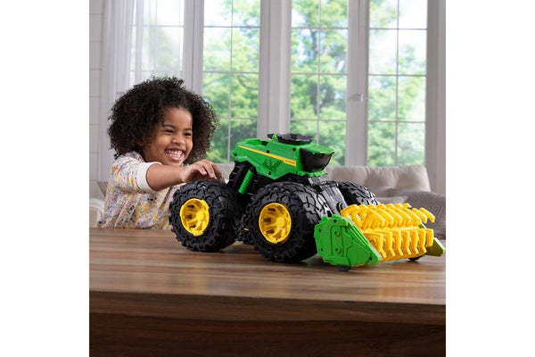 John Deere Kids 45cm Monster Treads Super Scale Combine Children Vehicle Toy 3y+