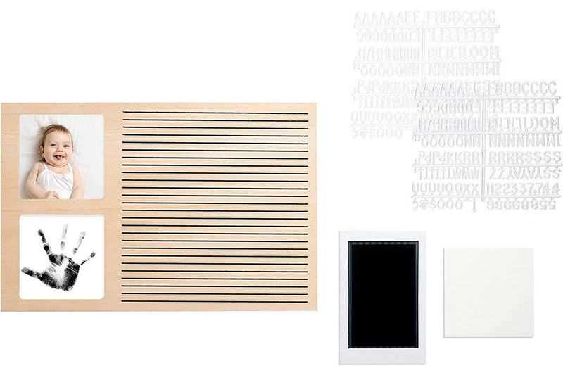 Pearhead: Baby Prints Letterboard Frame