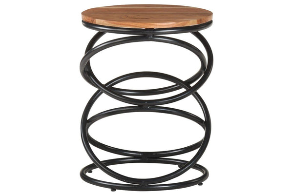 End Table 40x40x52 cm Solid Acacia Wood vidaXL