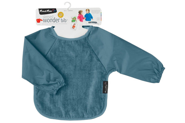 Mum 2 Mum: Long Sleeved Wonder Bib - Denim (6-18 Months)