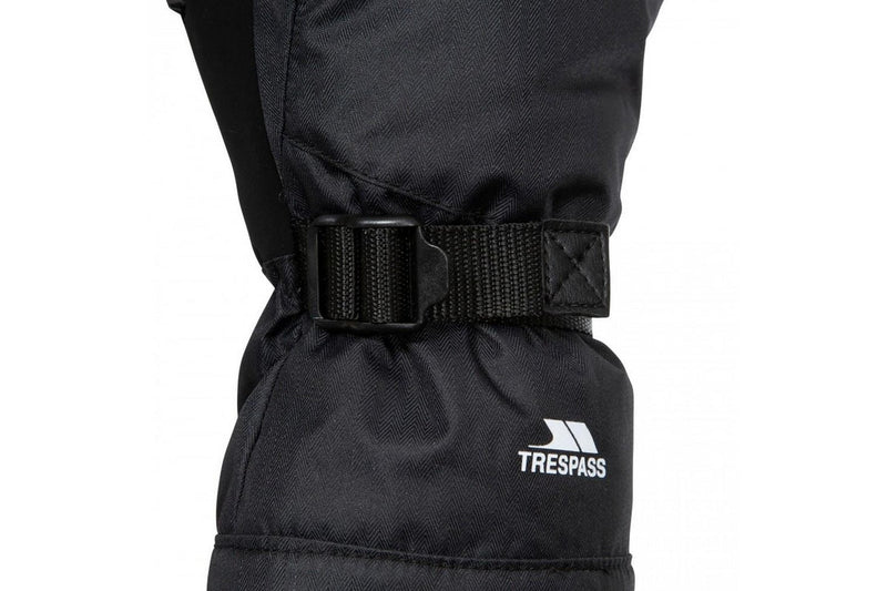 Trespass Unisex Adults Poliner Power Stretch Glove (Black) (S/M)