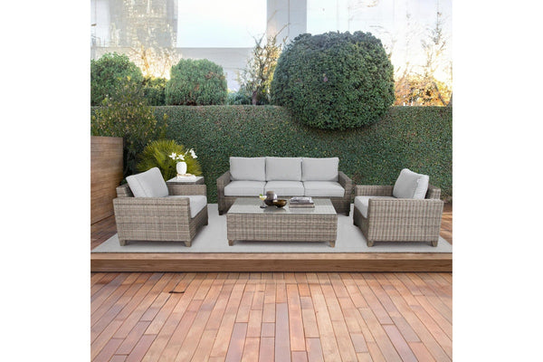 Sophy 2+3 Seater Wicker Rattan Outdoor Sofa Chair Lounge Set