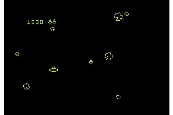 Atari Asteroids Deluxe 7800