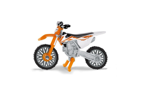 3x Siku KTM SX-F 450 Orange White Motorbike Diecast Kids Child Playing Toy 3y+