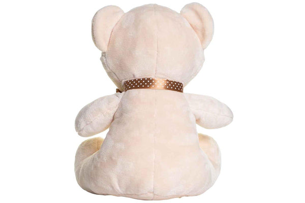 Mumbles Velvet Bear Plush Toy (Cream) (30cm)