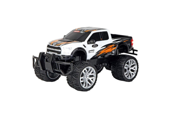 Carrera RC Toy 1:14 Scale 39.5cm Ford Raptor 2.4Ghz USB Kids Vehicle 6y+ White