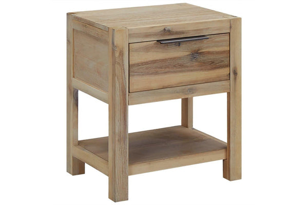 Nightstands With Drawers 2 Pcs 40X30x48 Cm Solid Acacia Wood Bedside Tables