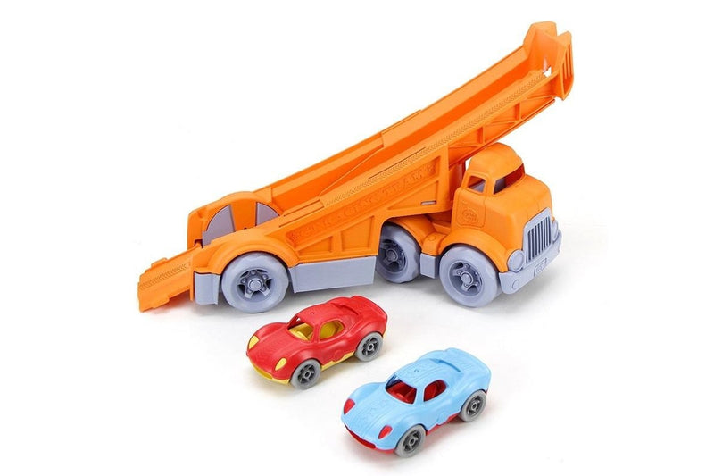 Green Toys: Racing Truck with 2 Race Cars