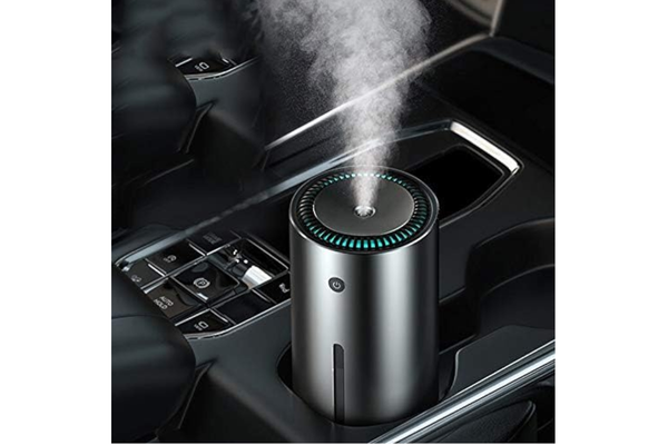 Car Air Humidifier 300Ml With Led Light Auto Home Office Purifier Humidifiers