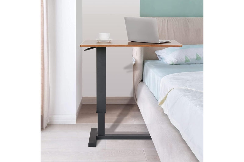 C Shape Side Table, Adjustable Height
