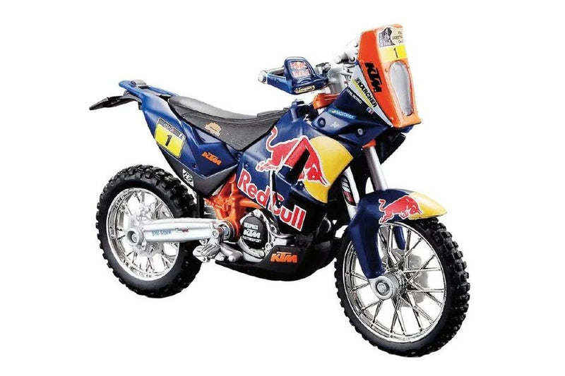 Bburago: 1:18 Red Bull KTM 450 - Dakar Rally