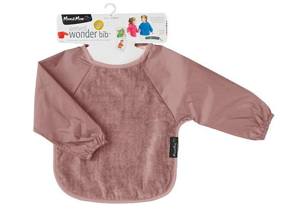 Mum 2 Mum: Long Sleeved Wonder Bib - Dusty Pink (6-18 Months)
