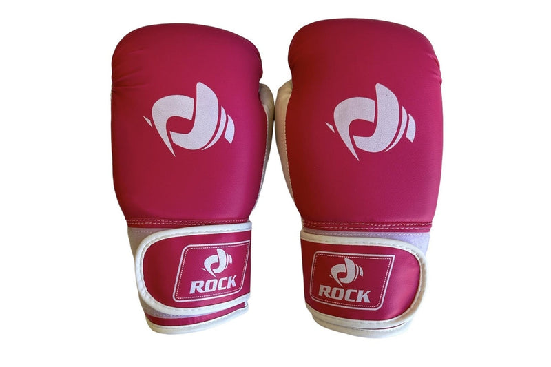 Rock Set of 2 Boxing Gloves MMA Training Fight Punch Bag Sparring Kickboxing 10oz