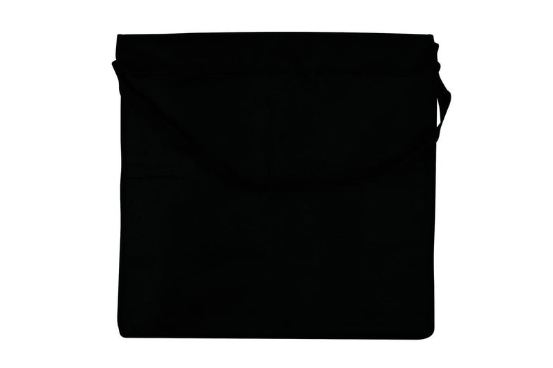 Wildtrak Iron Side Folding BBQ Barbecue Fire Pit w Carry Bag Portable Black