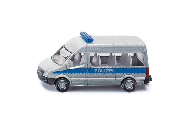 4x Siku 0804 Police Van Mercedes-Benz Sprinter Diecast 82mm Vehicle Kids Toy 3y+