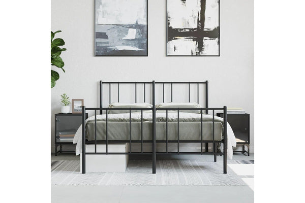 Bedside Cabinets with Glass Doors 2 pcs Black 35x37x50 cm vidaXL