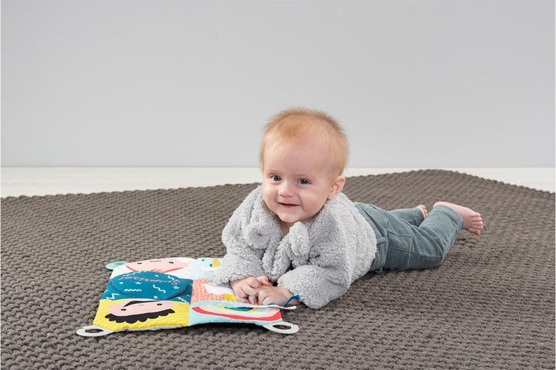 Taf Toys My Feeling Crinkle Double Sided Soft Panel Educational Toy Baby 0m+