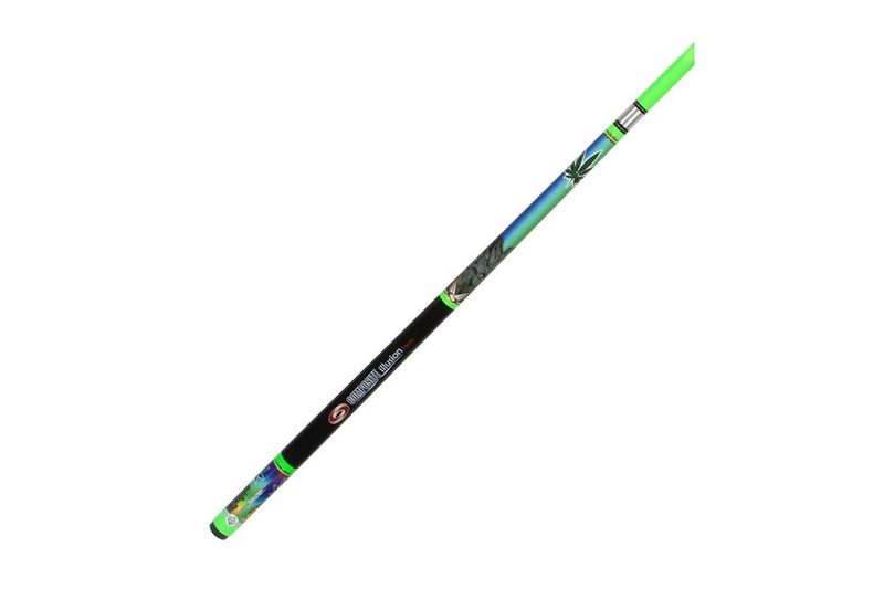 Formula Sports Illusion 2 Piece Fibreglass Pool 57" Cue Billards Snooker Herbs