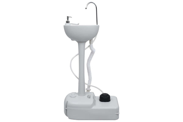Portable Camping Handwash Stand Grey 20 L Camping Wash Basins