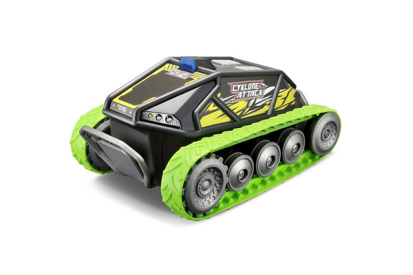 Maisto Tech 18cm RC Cyklone Attack Tank 2.4Ghz w Rubber Treads & Remote 5y+ Asst
