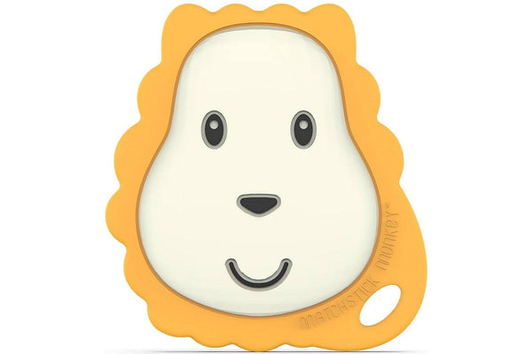 Matchstick Monkey: Flat Face Teether & Soother Clip - Lion