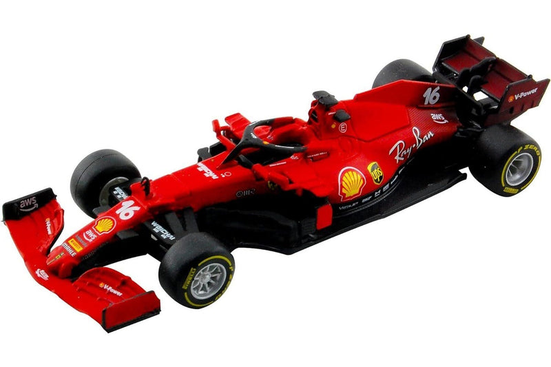 Bburago: 1:43 Diecast Vehicle - Ferrari Racing (SF21 #16 Carlos Sainz)