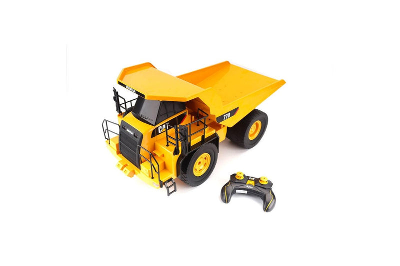 Diecast Masters Cat 770 Mining Truck With Metal Body 2.4 Ghz RC Kids Toy 8y+