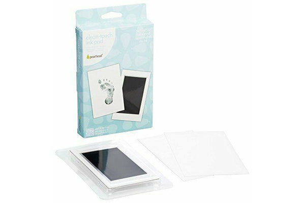 Pearhead: Newborn Baby Handprint/Footprint Ink Pad - Black